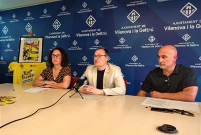 Vilanova i la Geltrú es prepara per viure una jornada històrica amb el pas del Tour de França el 5 de juliol. Ajuntament de Vilanova